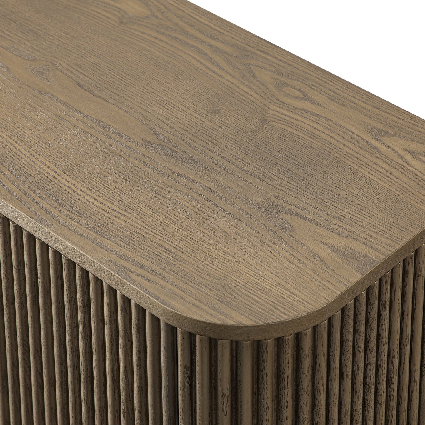 Maru Tall Cabinet, Silver Oak